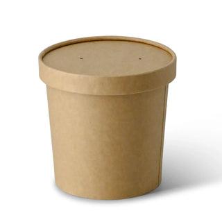 Bicchieri da zuppa da asporto (rivestiti in PE) - tutte le dimensioni - 500 pezzi