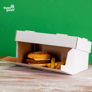 Hamburger box without logo