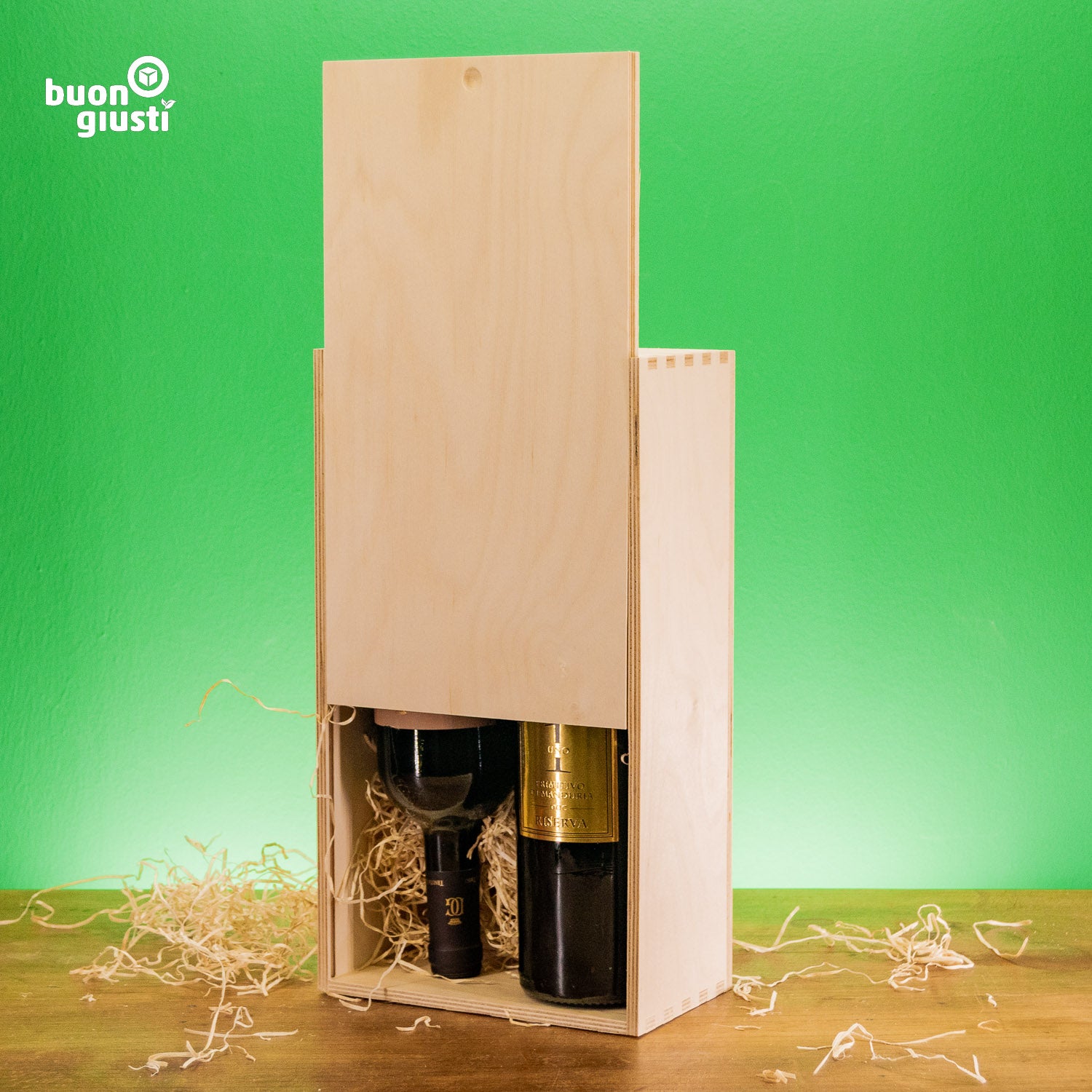 Holzkisten für Weinflaschen