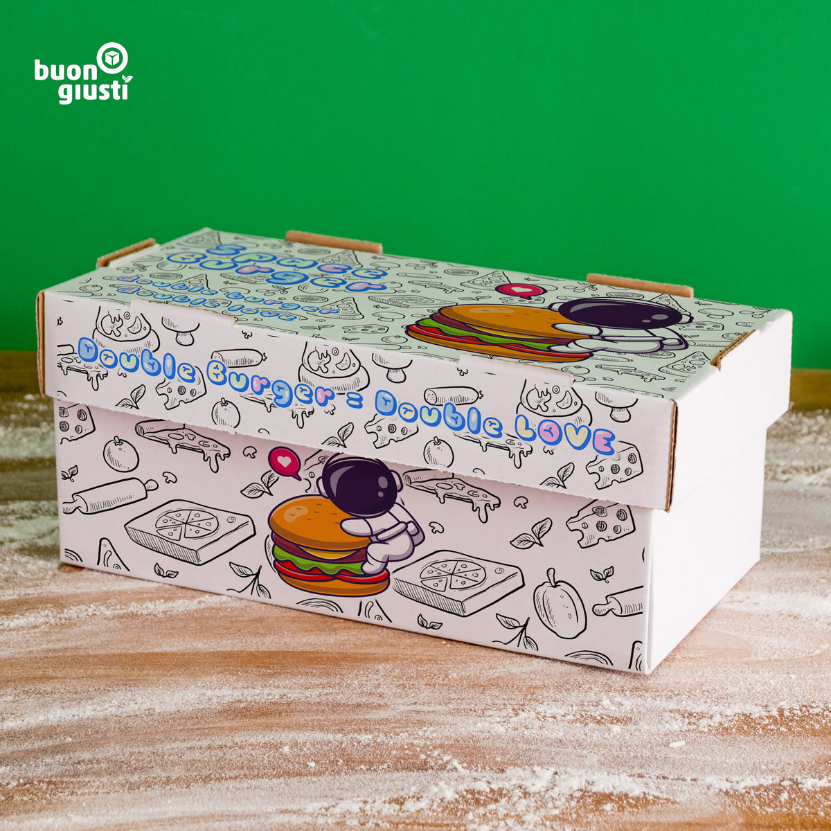 Burger box with your logo