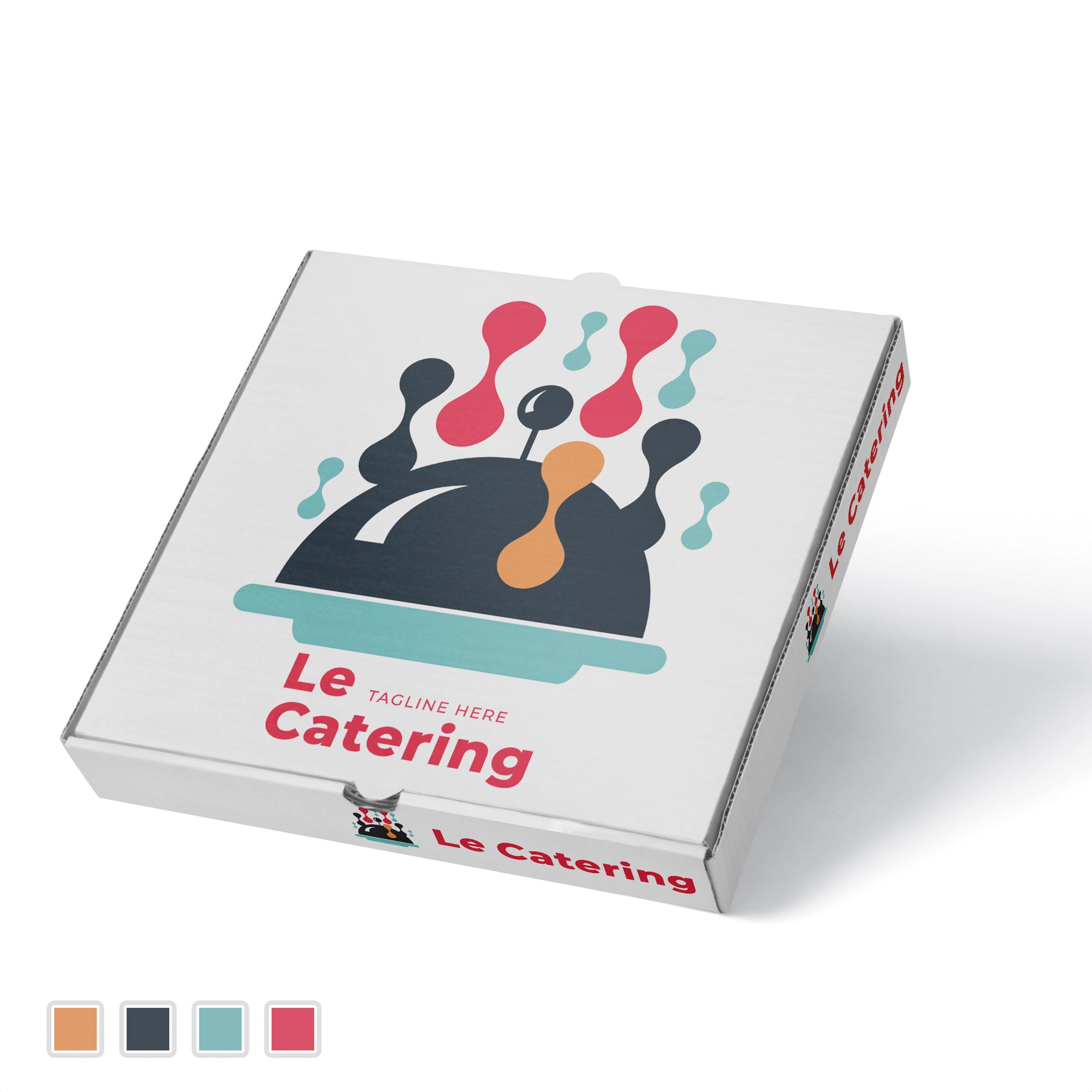 Boîte à pizza en flexographie (grande quantité) - prix palette
