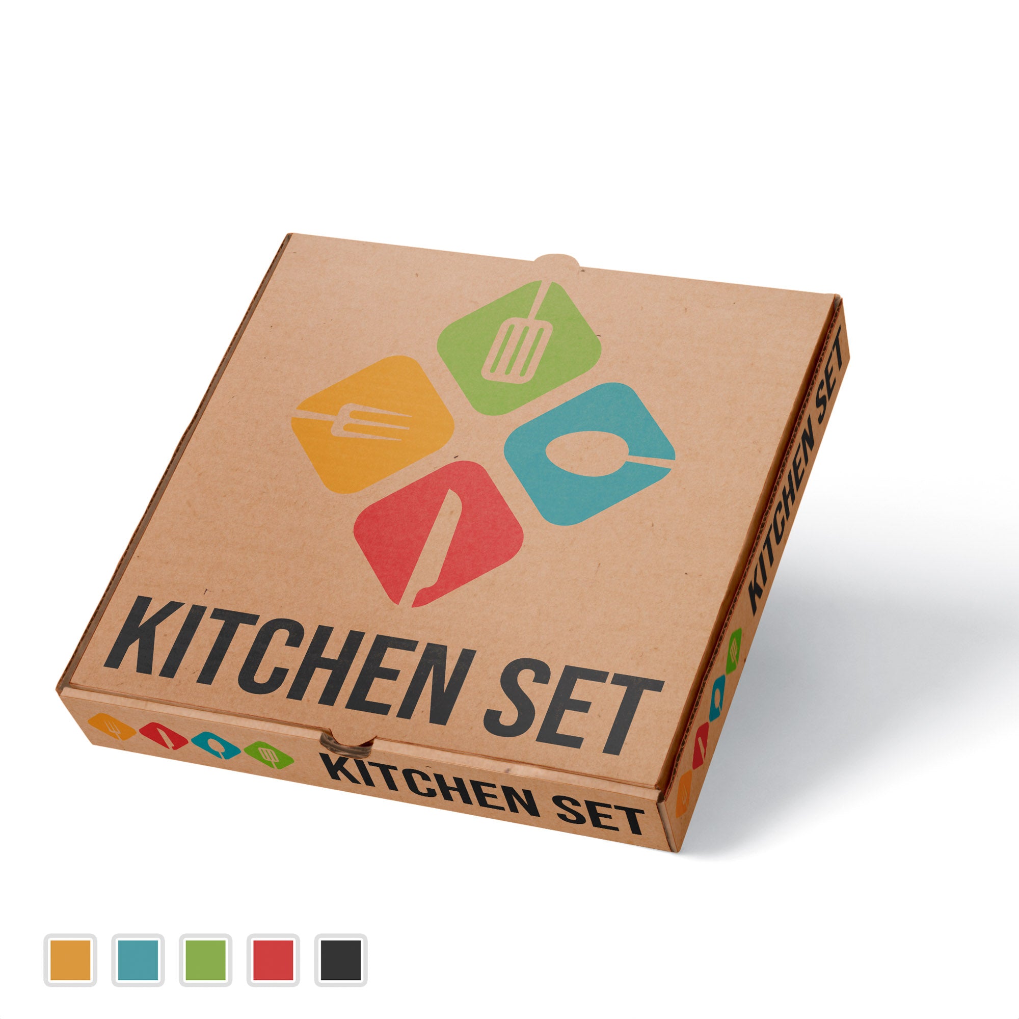 Boîte à pizza en flexographie (grande quantité) - prix palette