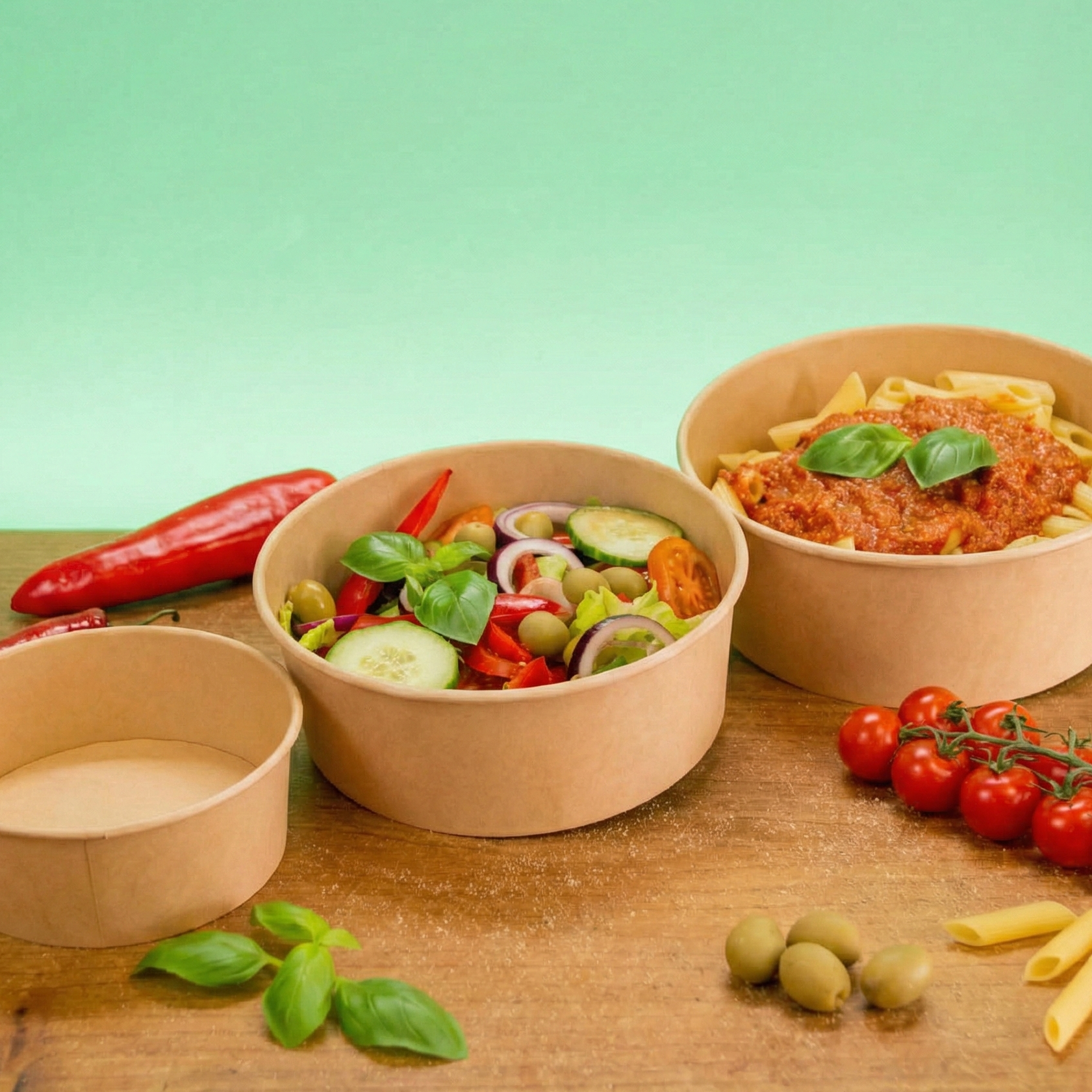 BIO Kartonschale - Alle Größen