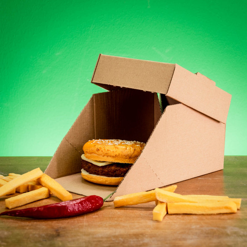 Hamburger-Box ohne Logo