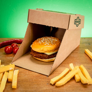 Hamburger box without logo