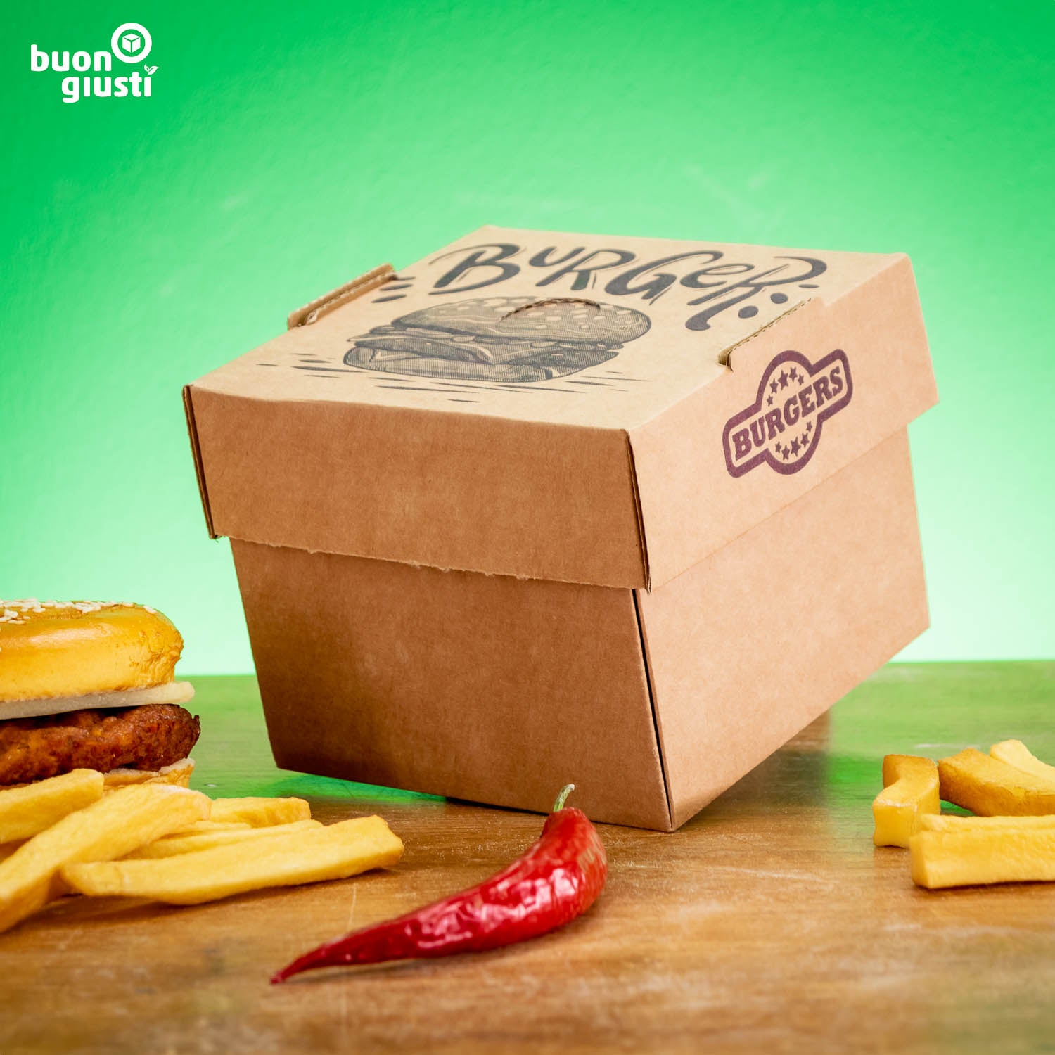 Hamburger-Box - Alle Größen