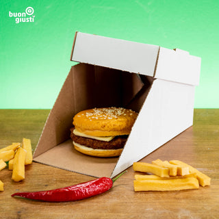 Hamburger box without logo