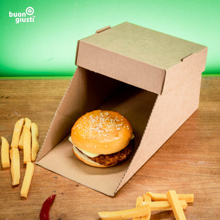 Hamburger box without logo