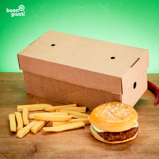Hamburger box without logo