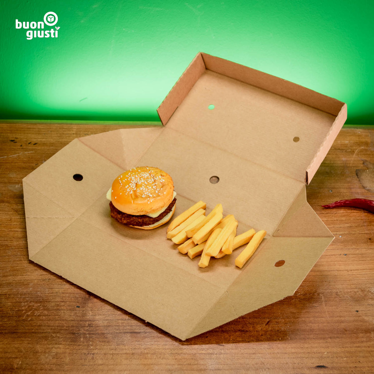 Burger box with your logo