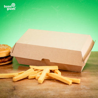 Hamburger box without logo