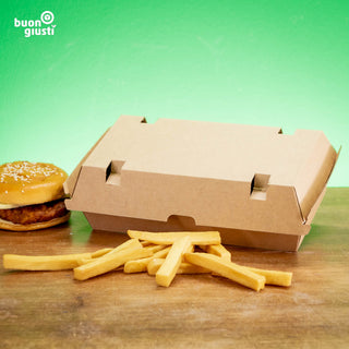 Hamburger box without logo