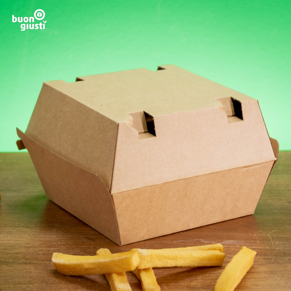 Hamburger box without logo