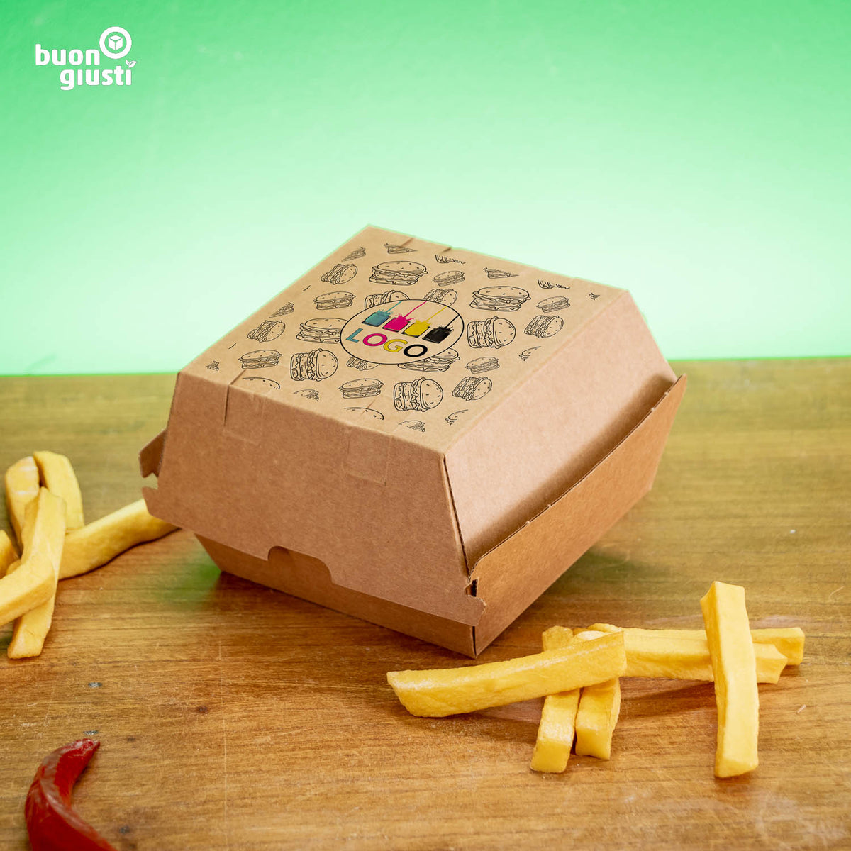 Burger box with your logo