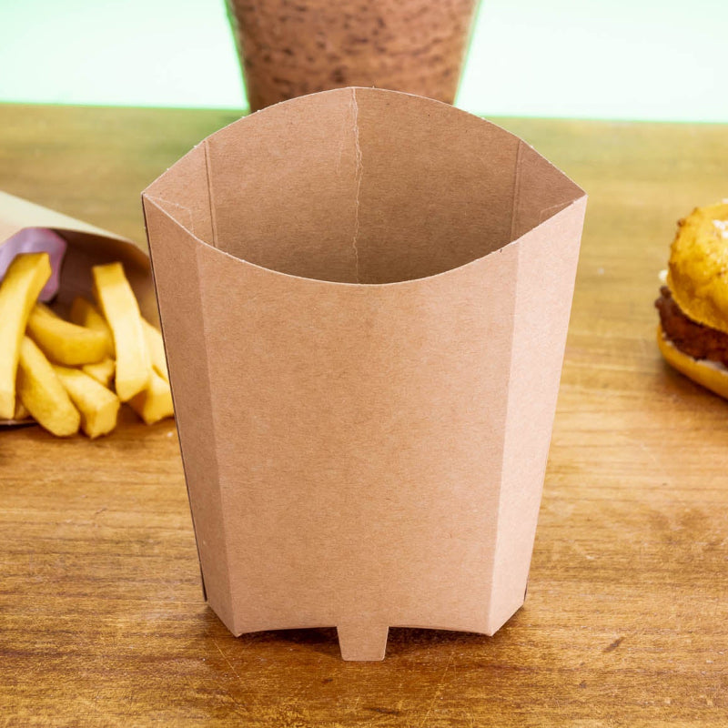 Pommes Schütten aus Karton - 500 Stk.