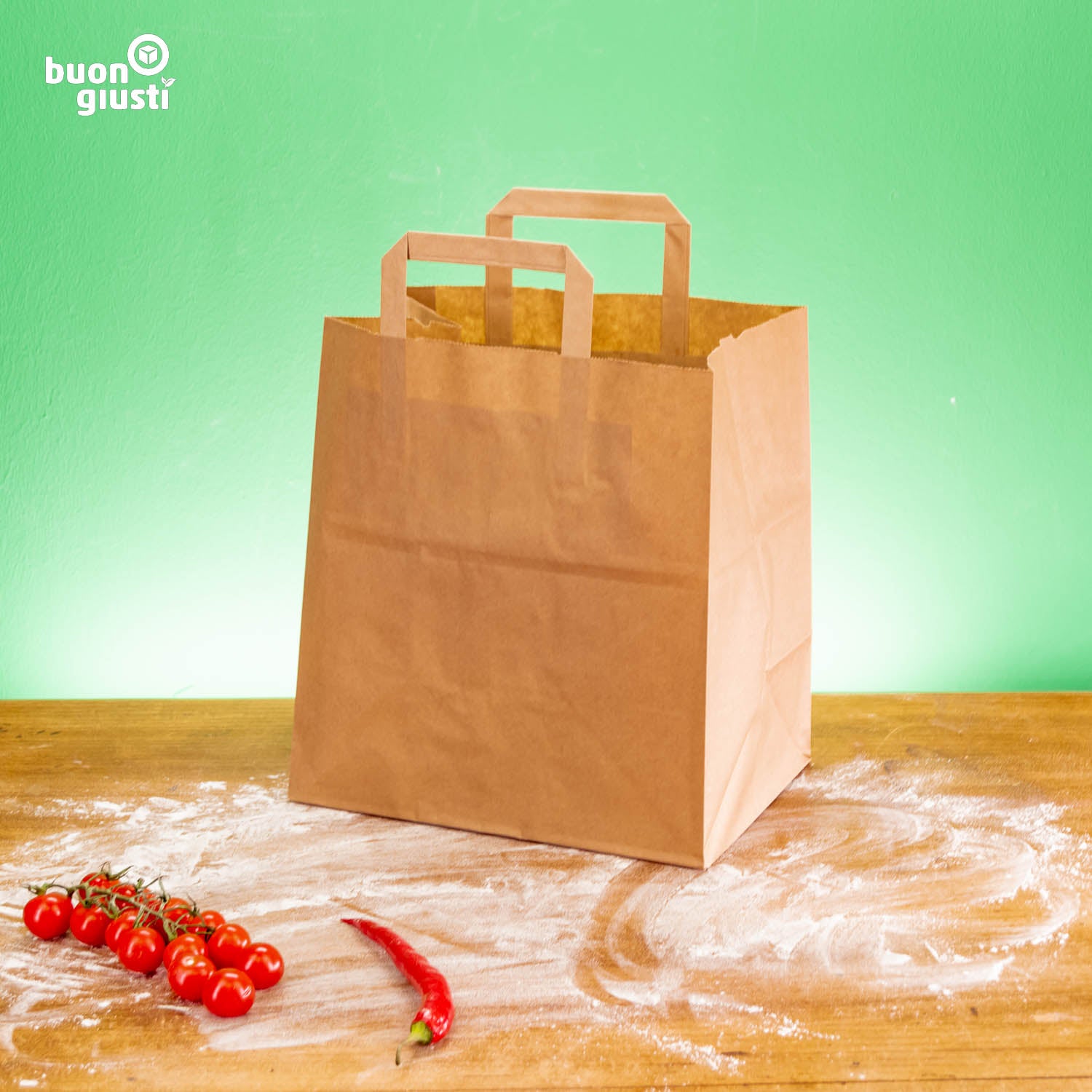 Papiertüte ohne Logo - Alle Größen