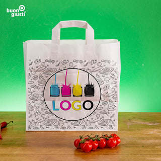 Paper bag with logo