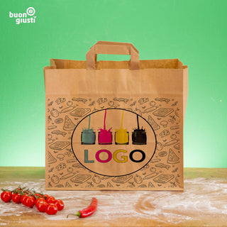Paper bag with logo