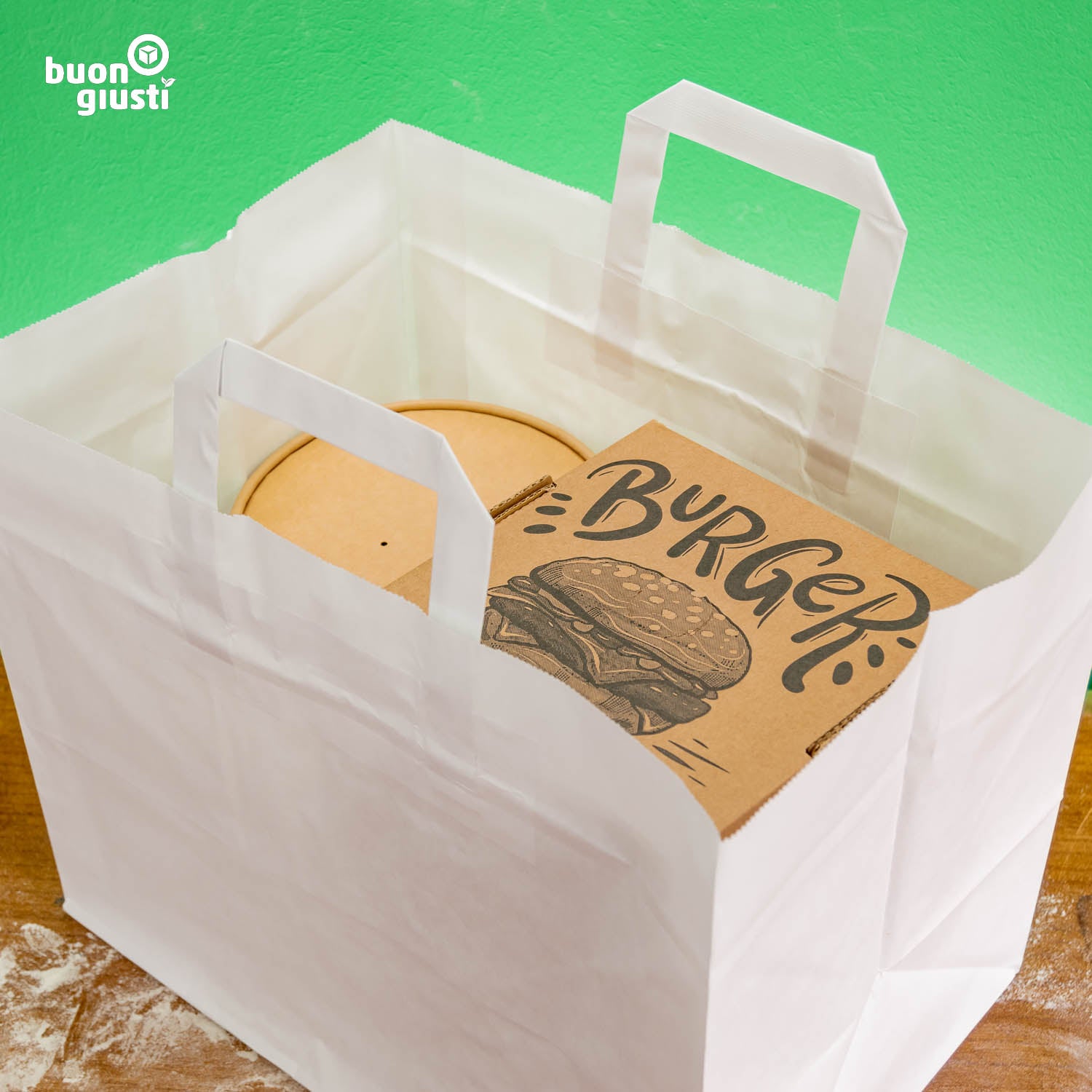 Paper bag without logo - All sizes