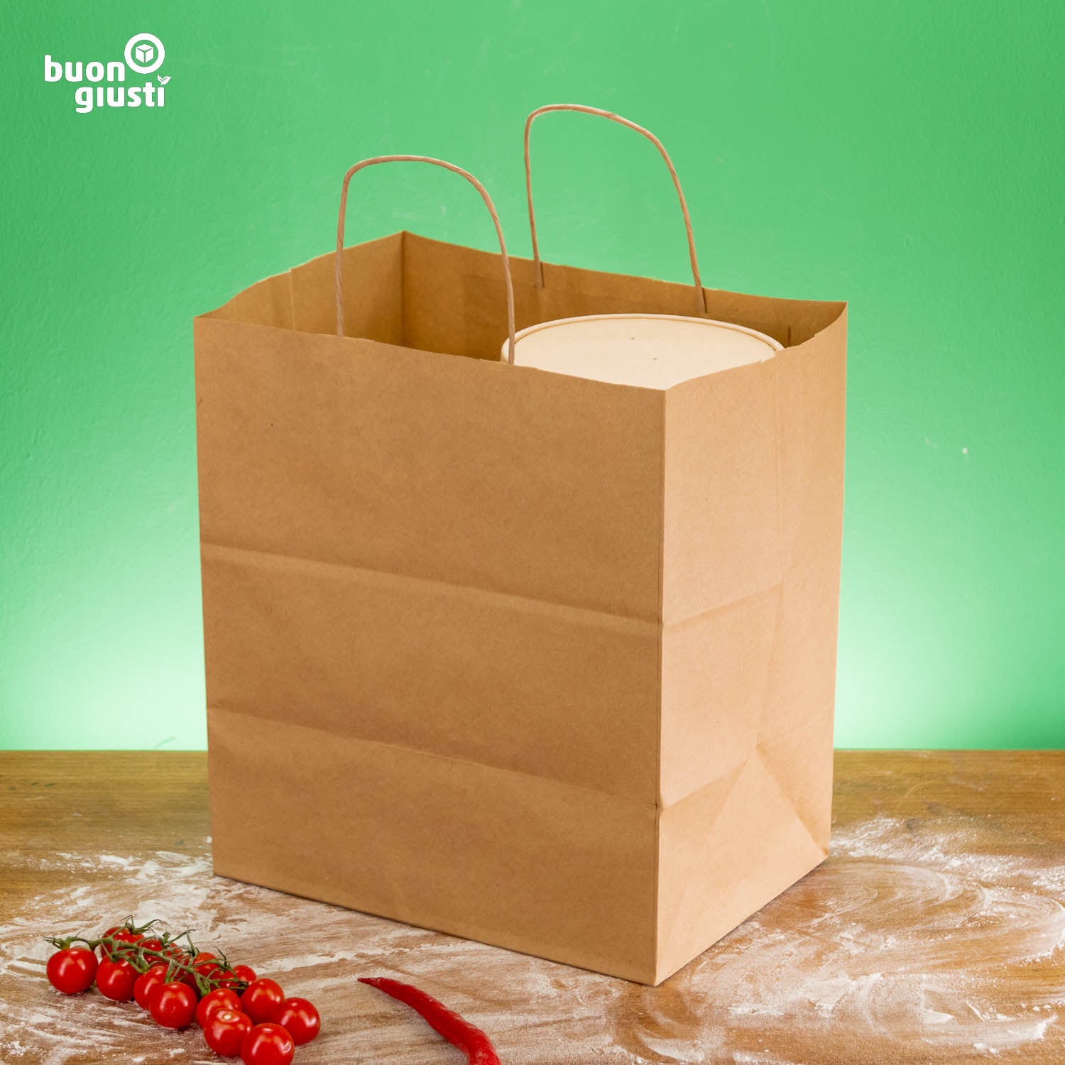 Papiertüte ohne Logo - Alle Größen