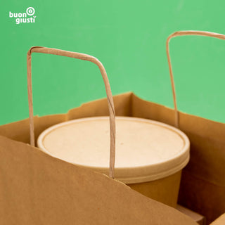 Paper bag with logo