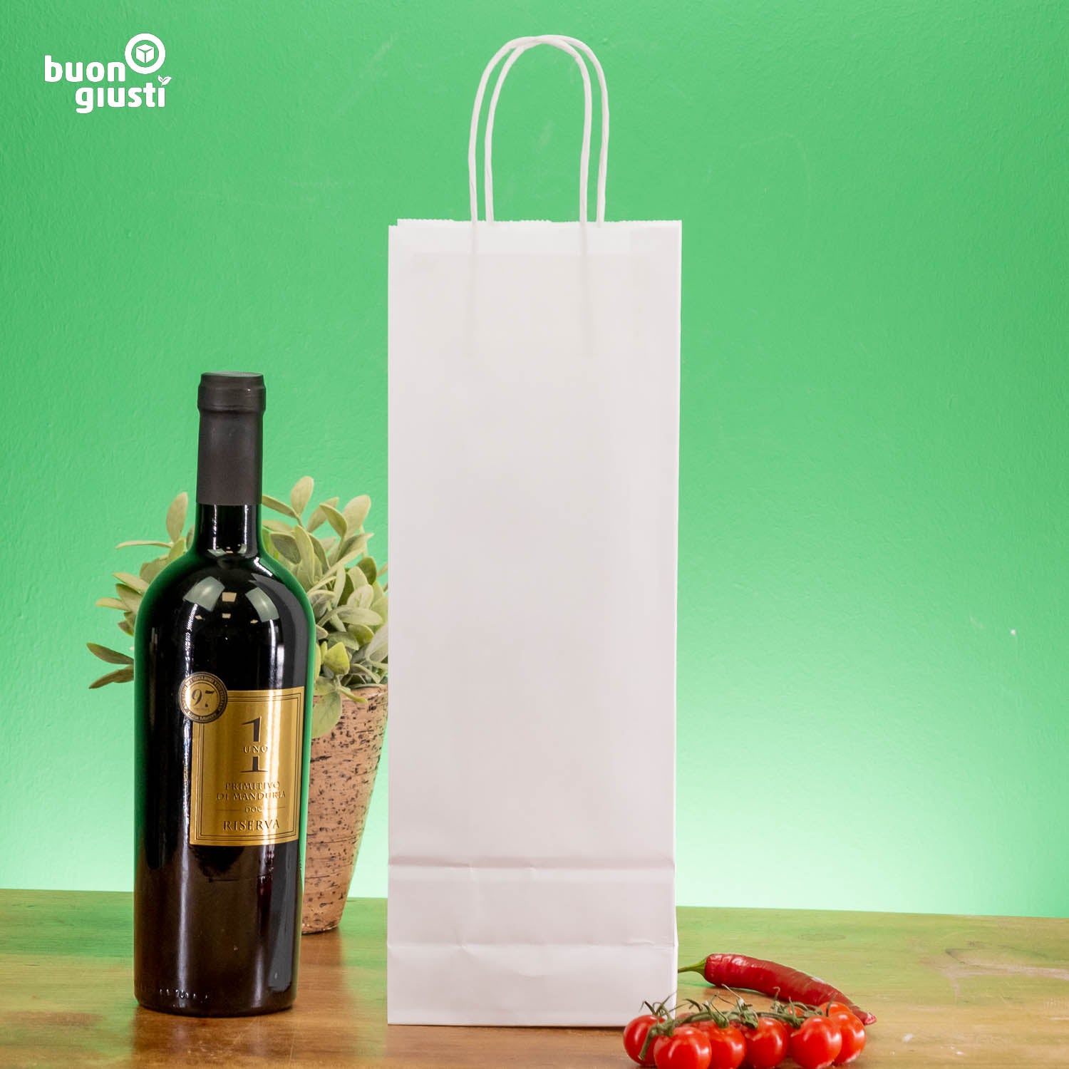 Paper bag without logo - All sizes