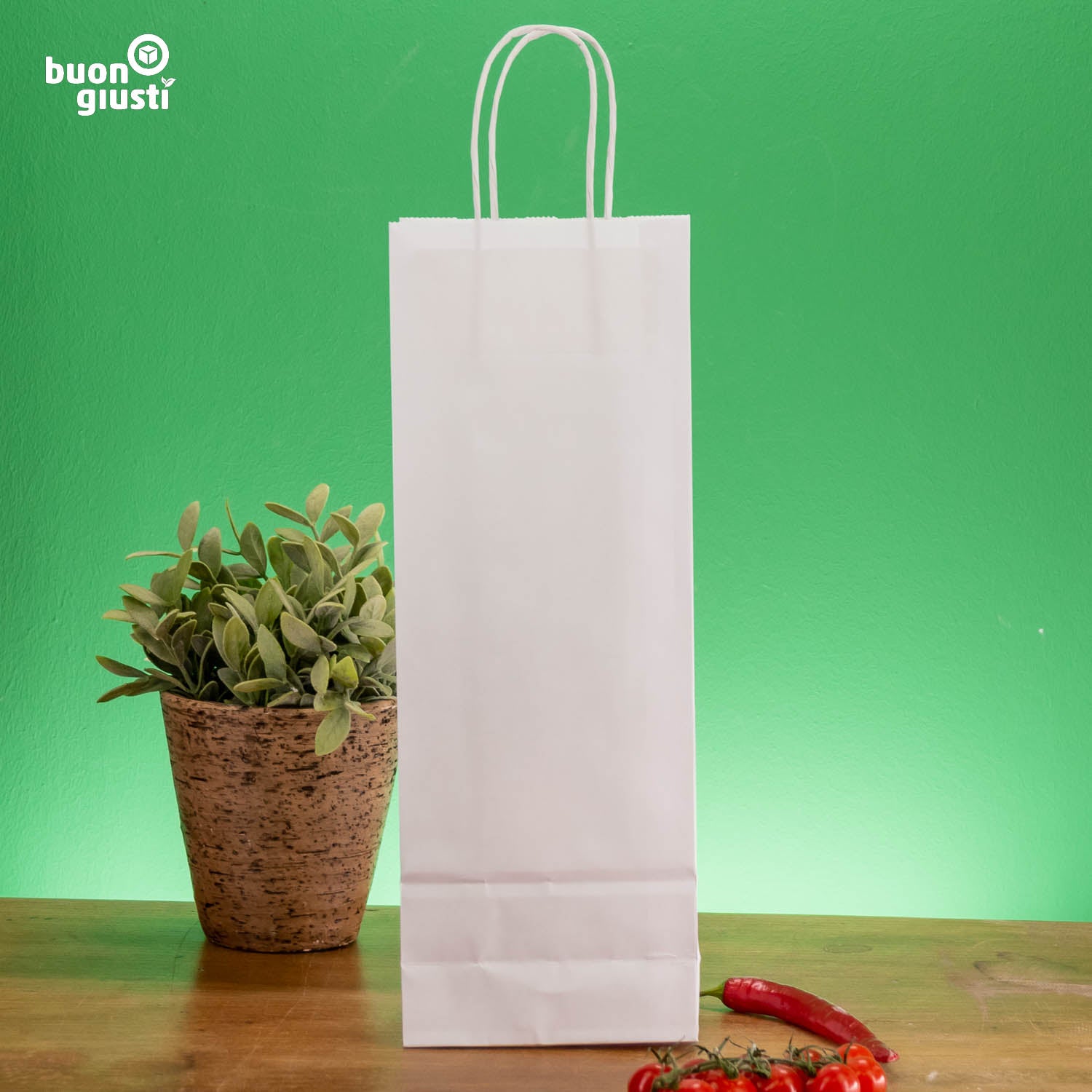 Papiertüte ohne Logo - Alle Größen