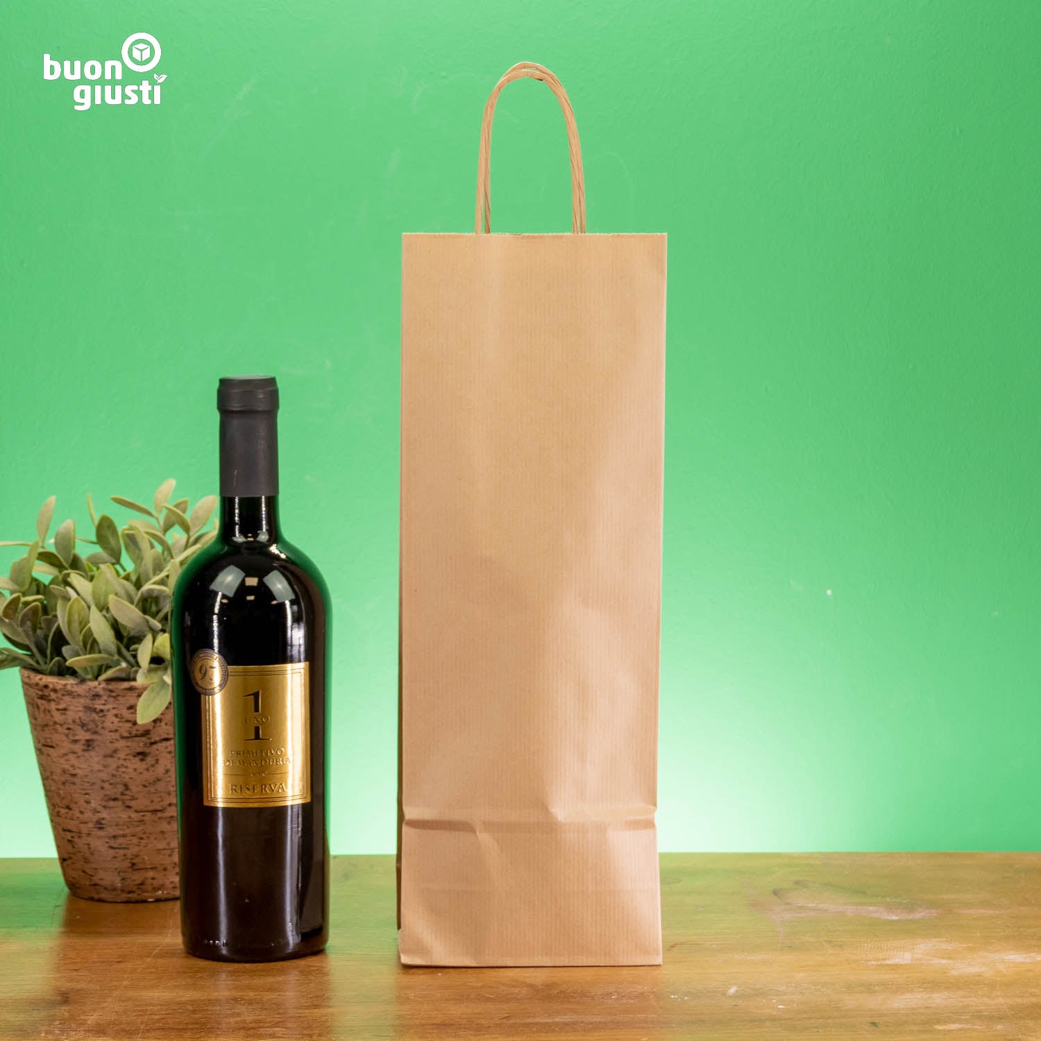 Papiertüte ohne Logo - Alle Größen