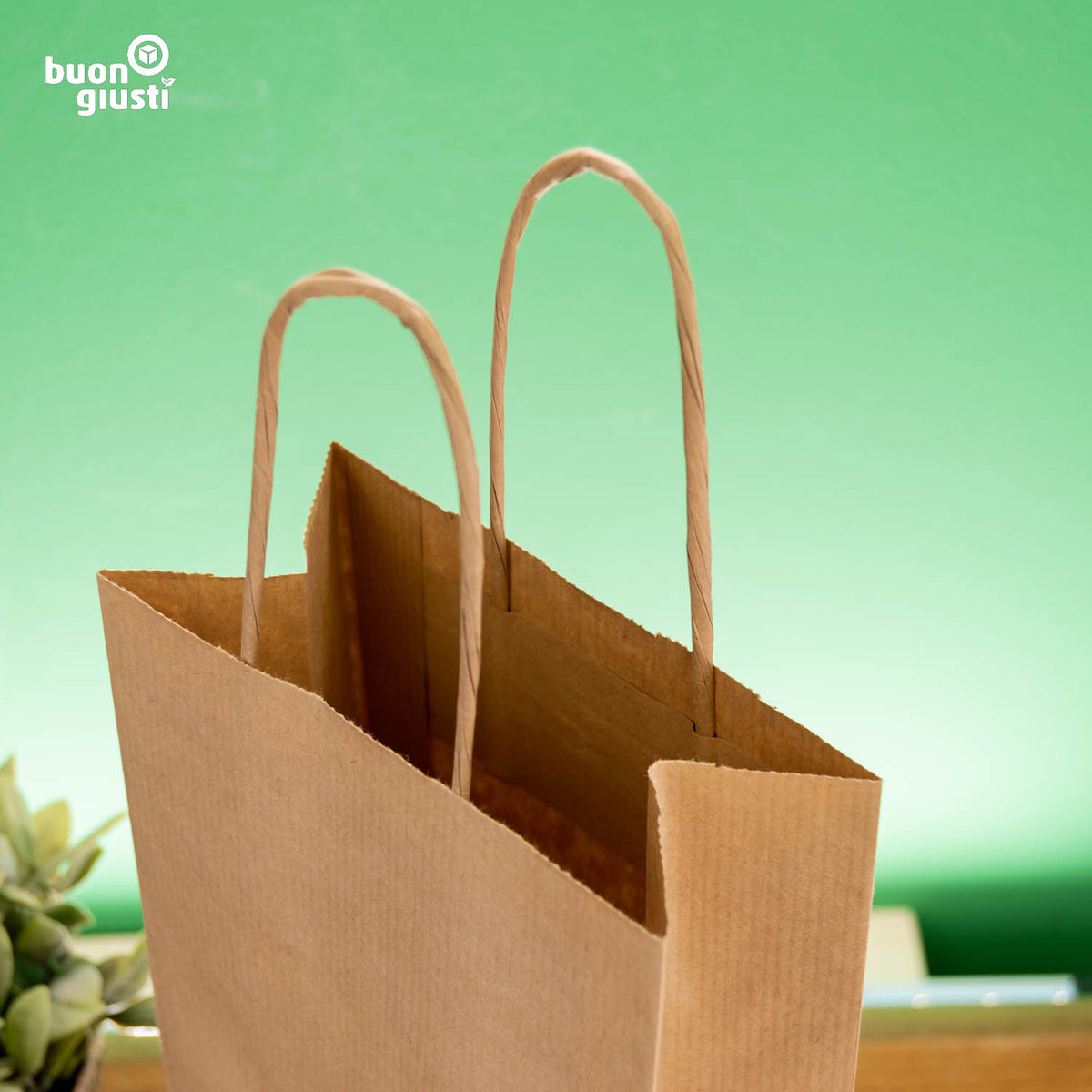 Paper bag with logo