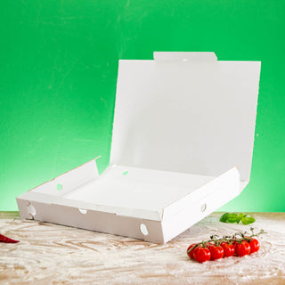 Flammkuchen & Pinsa Pizzakarton mit Logo - FSC-zertifiziert, ab 200 Stück, Versand in 4 Tagen