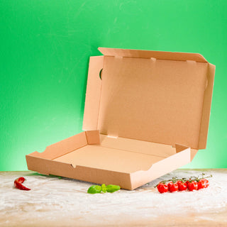 Flammkuchen & Pinsa Pizzakarton mit Logo - FSC-zertifiziert, ab 200 Stück, Versand in 4 Tagen