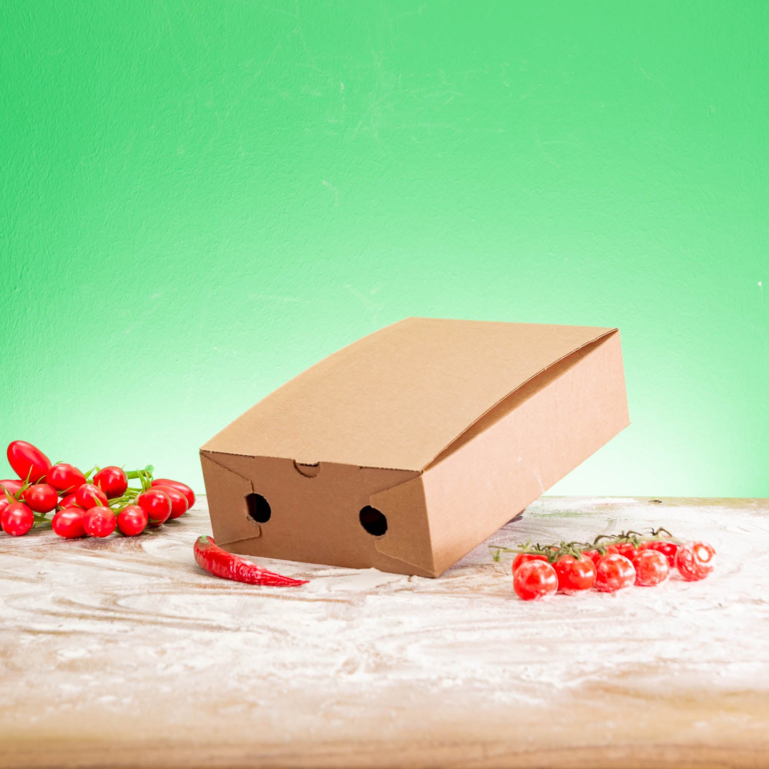 Boîte à pizza sans logo - certifiée FSC, à partir de 200 pièces, expédition en 4 jours