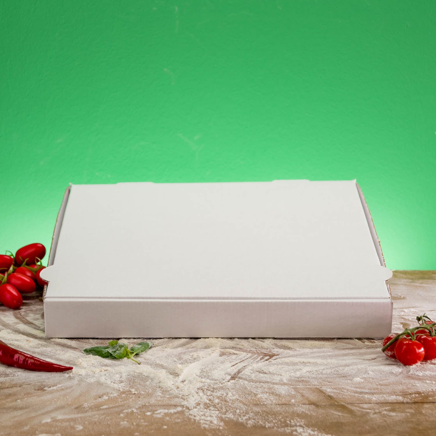 Boîte à pizza sans logo - certifiée FSC, à partir de 200 pièces, expédition en 4 jours