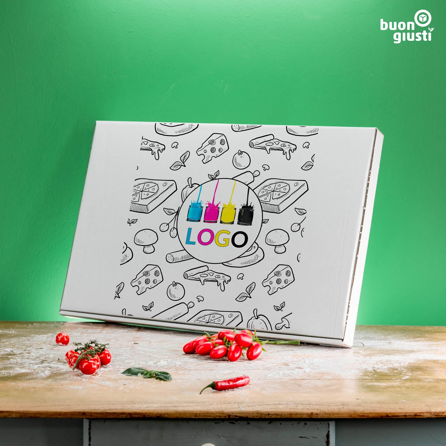 Scatole Pizza XL - personalizzate