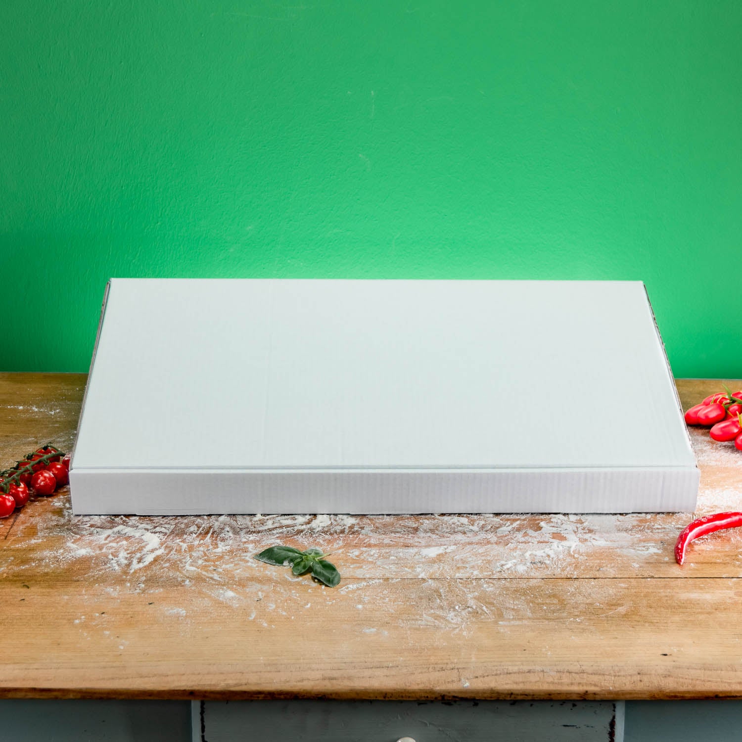 Boîte à pizza sans logo - certifiée FSC, à partir de 200 pièces, expédition en 4 jours
