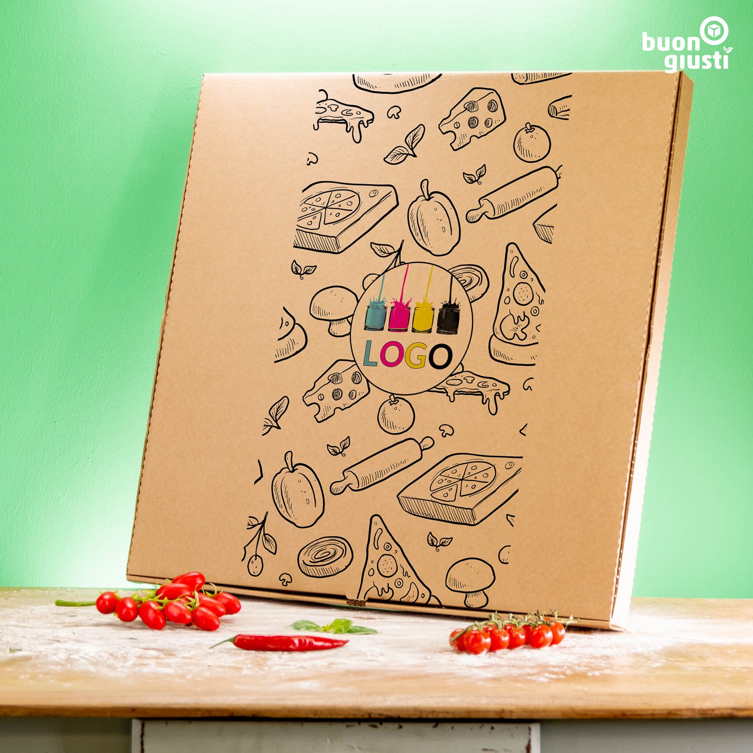 Scatole Pizza XL - personalizzate