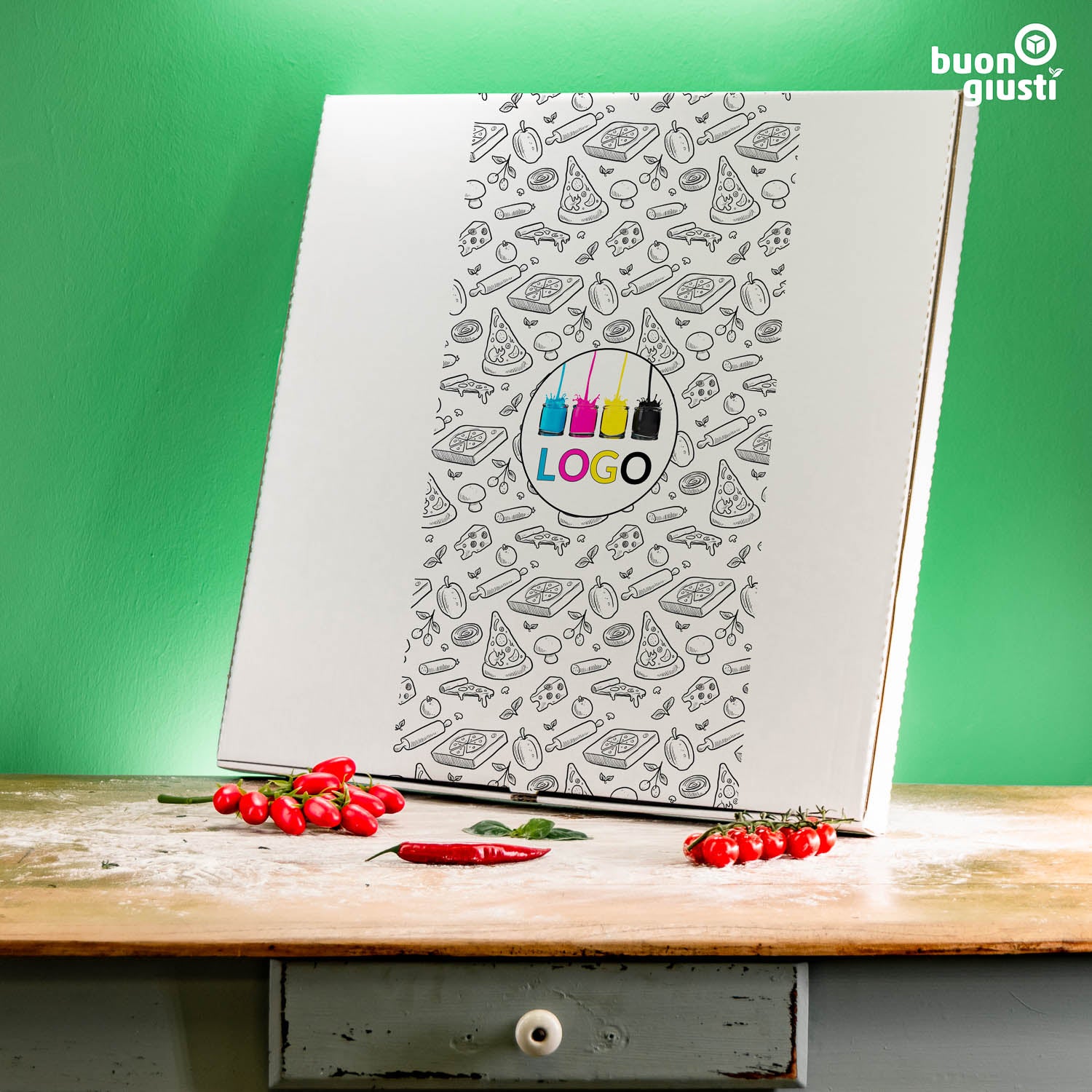 Scatole Pizza XL - personalizzate