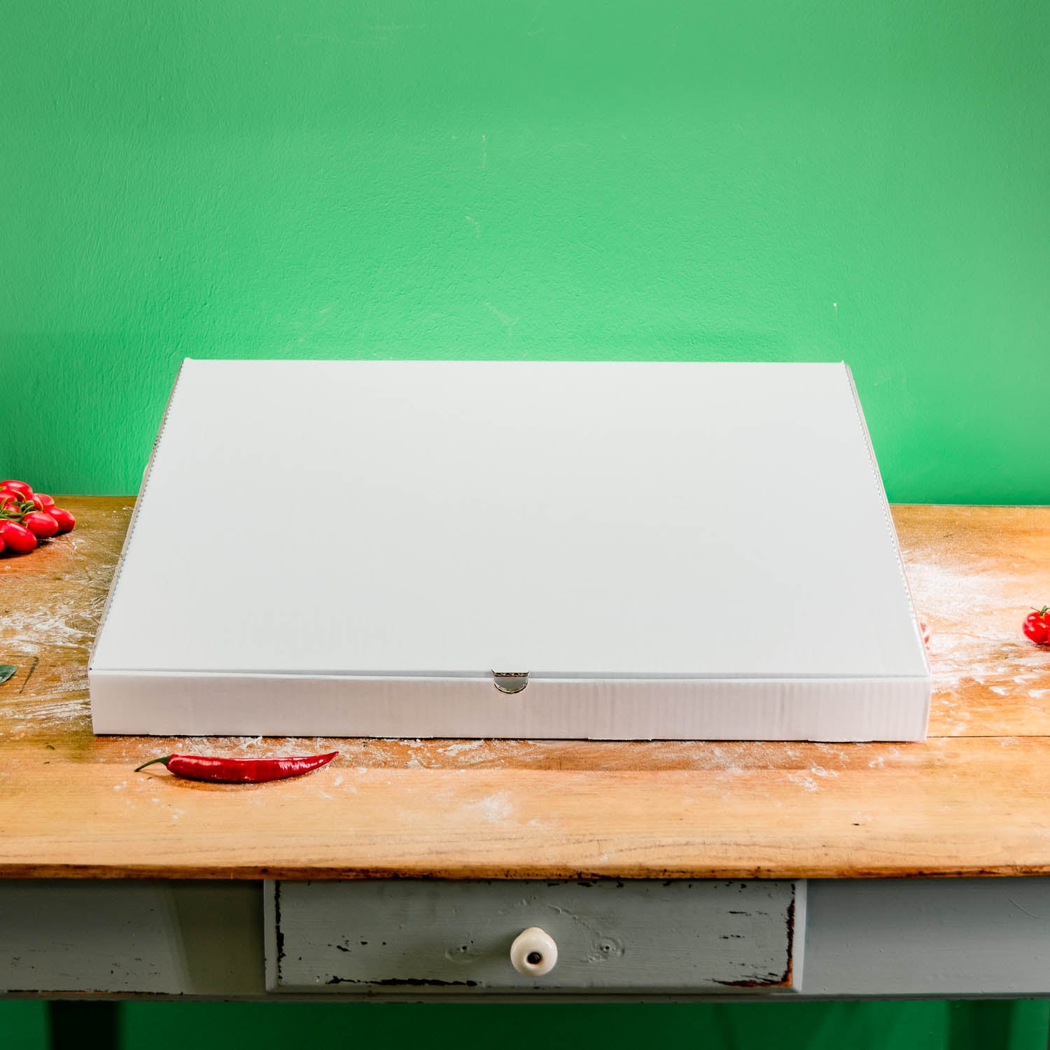 Boîte à pizza sans logo - certifiée FSC, à partir de 200 pièces, expédition en 4 jours
