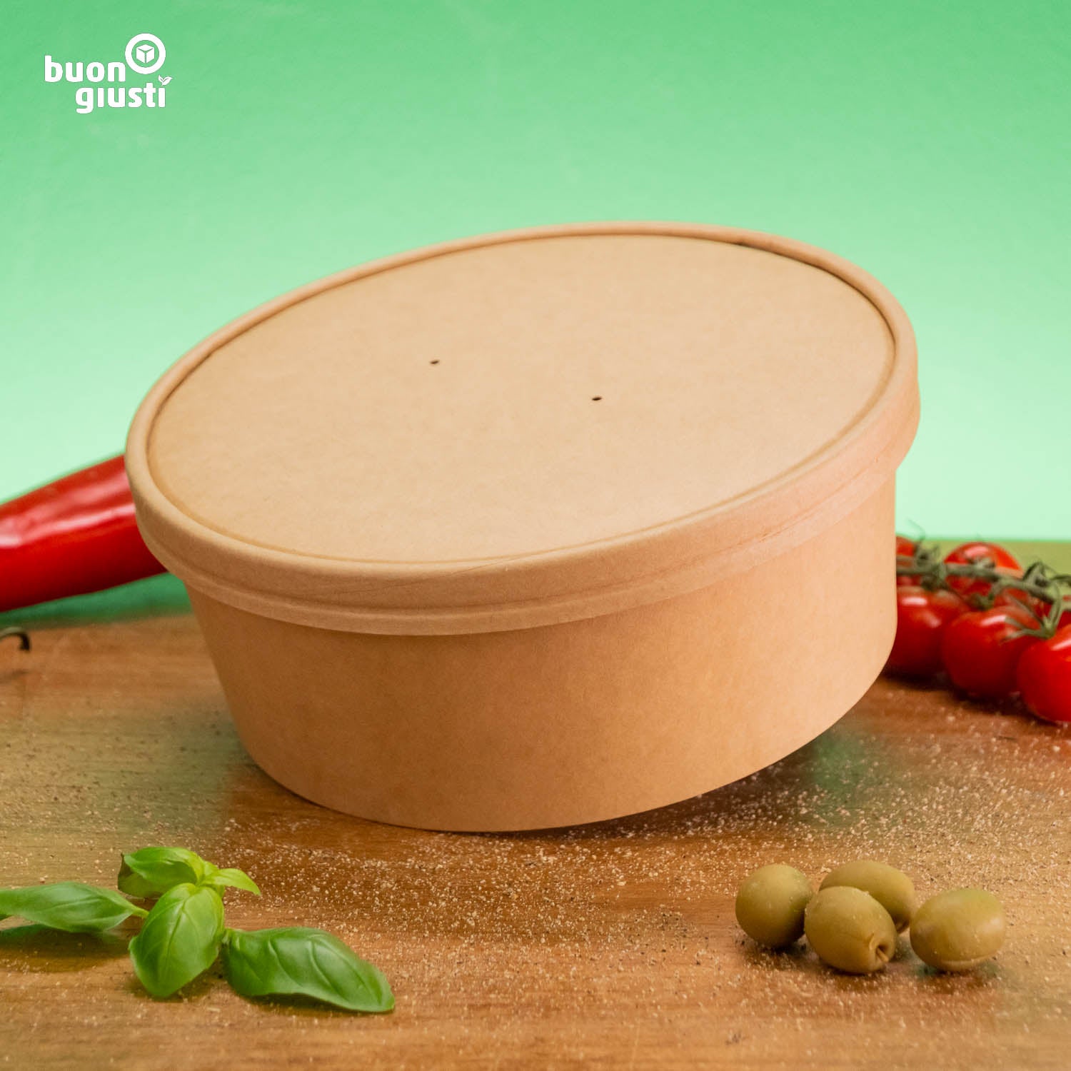 Bio cardboard tray PLA coated