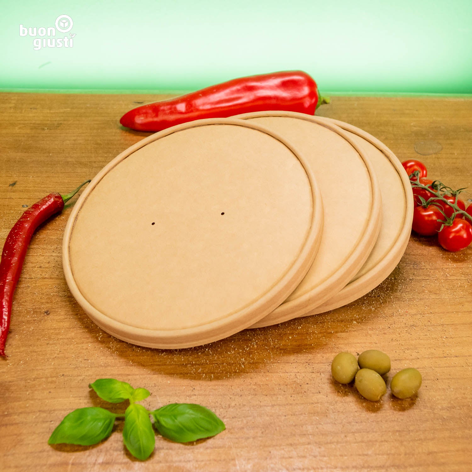 SET: Bio Schale und Deckel - Alle Größen