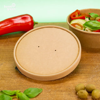 Bio cardboard tray coated with PLA