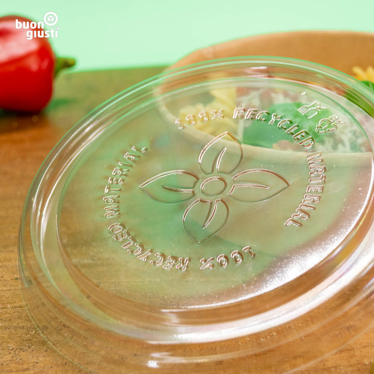 Bio cardboard tray coated with PLA