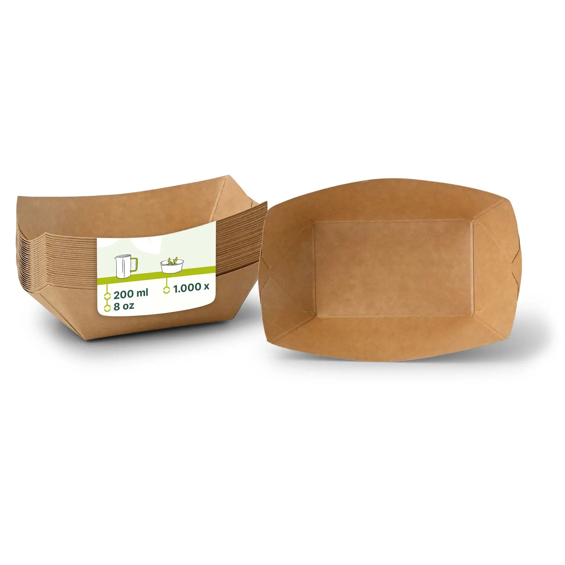 Snackschale aus Karton (beschichtet)