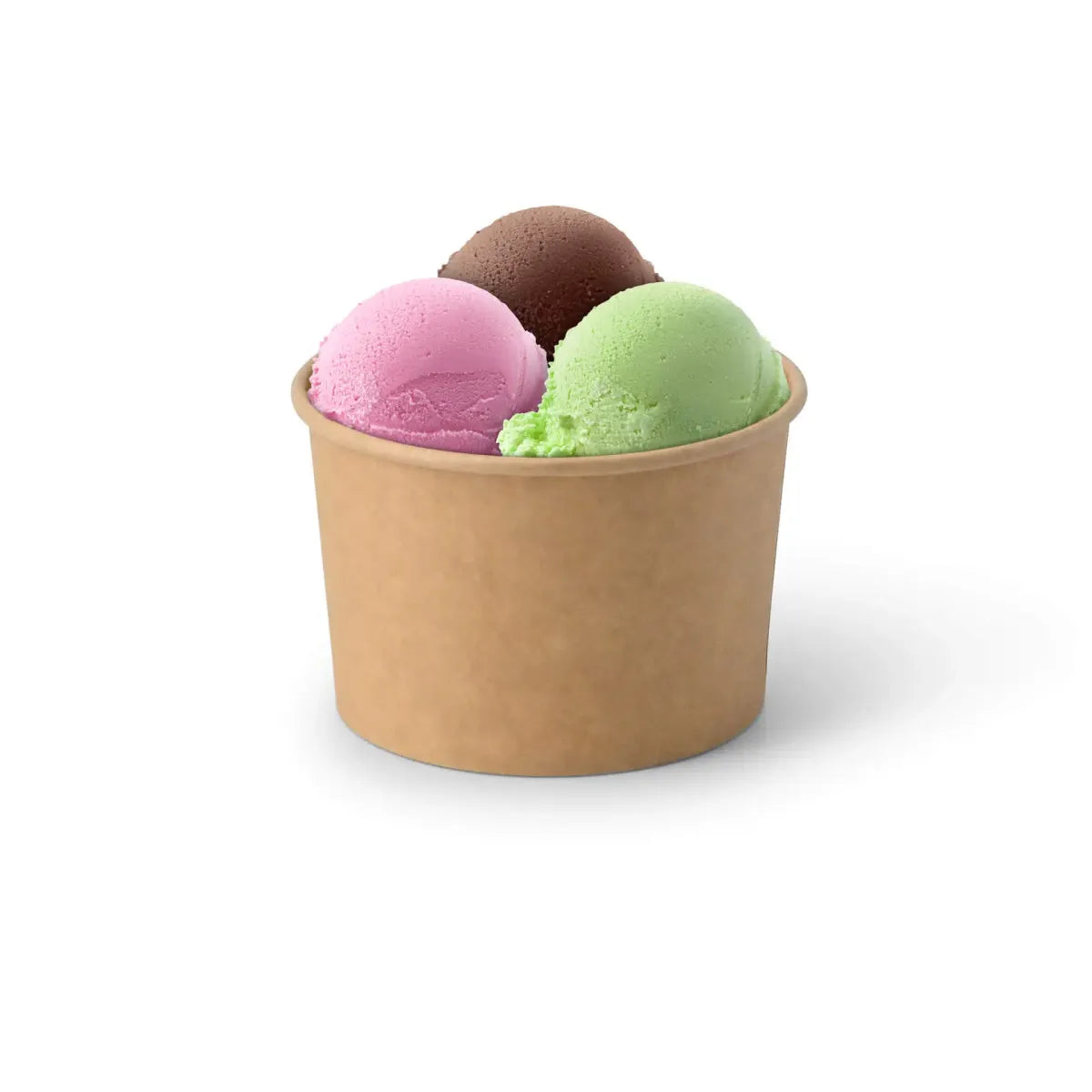 Eisbecher für Eis und Dessert - PE-Beschichtet - 1.000 Stück