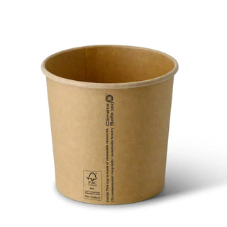 Bicchieri da zuppa da asporto (rivestiti in PE) - tutte le dimensioni - 500 pezzi