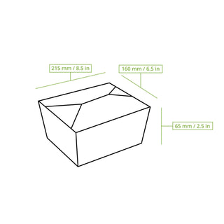 Take-away Boxen - PE-beschichtet - für kalte & warme Speisen