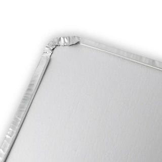 Bandejas de aluminio con tapa, 21,4 x 14,9 x 4,3 cm, 845 ml, rectangulares, 1.000 unidades