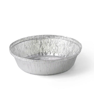 أطباق ألمنيوم دائرية مع غطاء، 830 ml، Ø 180 mm، 600 قطعة