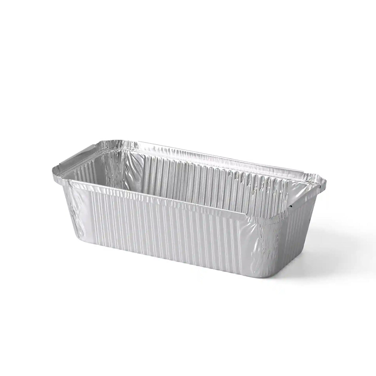 أوعية ألمنيوم بغطاء، 22 x 11 x 5 cm، 900 ml، مستطيلة، 500 قطعة.