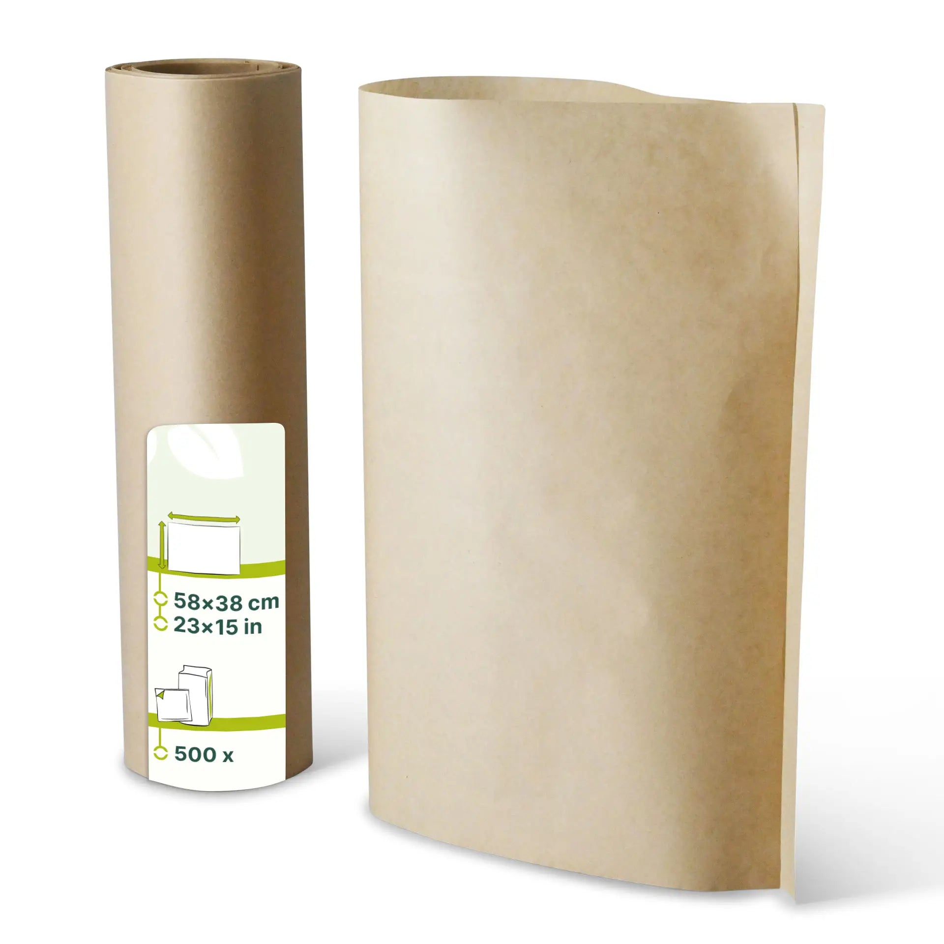 Einschlagpapier - 1.000 Stück - alle Größen